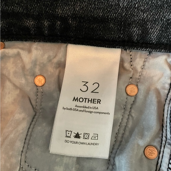 Mother The Insider Step Crop Fray in Train Stops size 32. Worn/washed once - Picture 6 of 11